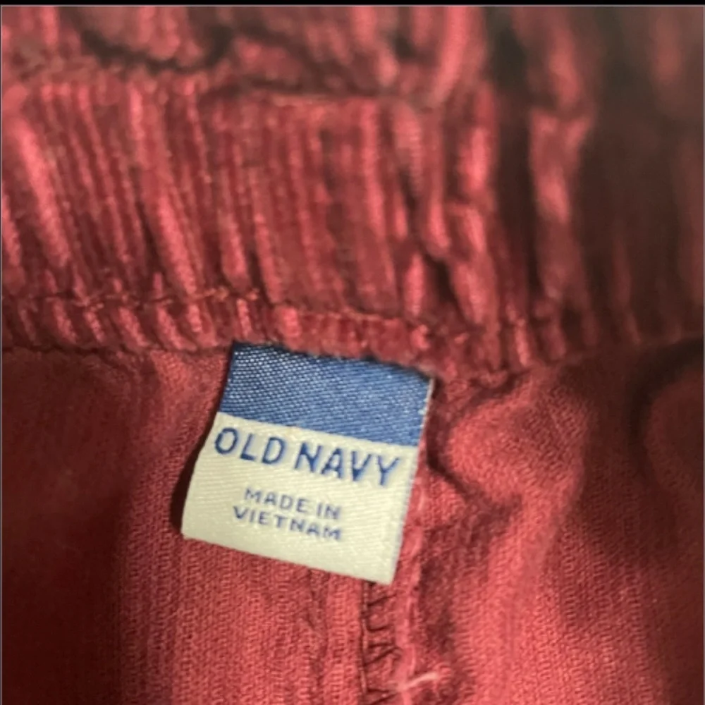 Old Navy Maroon Corduroy Girls Skirt
